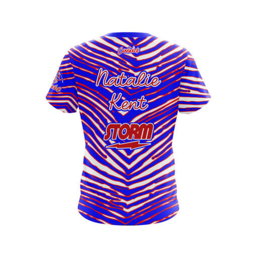 Storm Natalie Kent Buffalo Zubaz CoolWick Bowling Jersey - Image 2