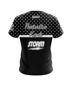 Alternative view of Storm Natalie Kent Polka Dots CoolWick Bowling Jersey