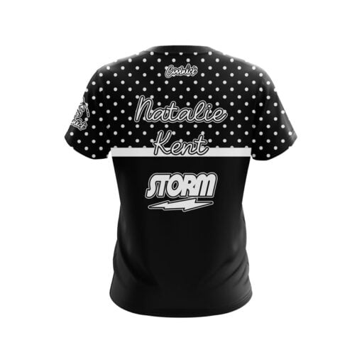 Storm Natalie Kent Polka Dots CoolWick Bowling Jersey - Image 2