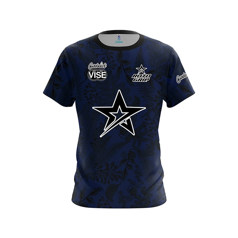Roto Grip Jenna Williams Blue Tropical CoolWick Bowling Jersey