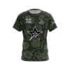 Roto Grip Jenna Williams Green Vintage Floral CoolWick Bowling Jersey