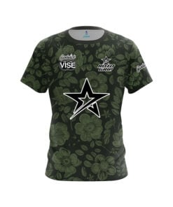 Roto Grip Jenna Williams Green Vintage Floral CoolWick Bowling Jersey