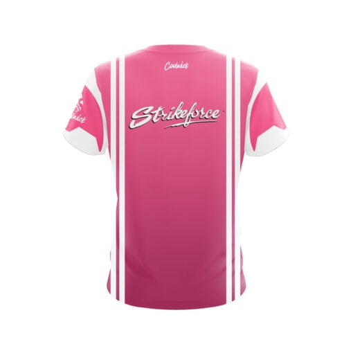 KR Hype LT Pink CoolWick Bowling Jersey - Image 2