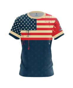 Patriotic Drip CoolWick Bowling Jersey