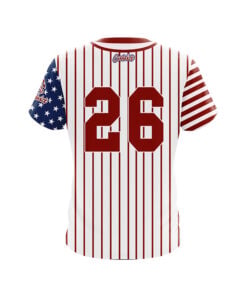 Alternative view of USA Baseball CoolWick Bowling Jersey