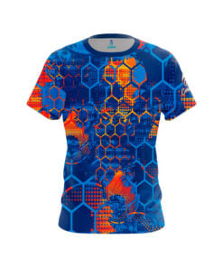 Thunder Honeycomb CoolWick Bowling Jersey