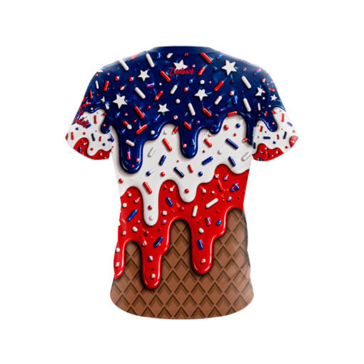 Star Spangled Cone CoolWick Bowling Jersey - Image 2