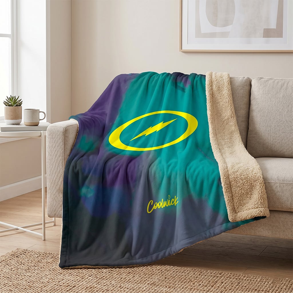 Storm Alpha Crux Sherpa Lined Throw Blanket