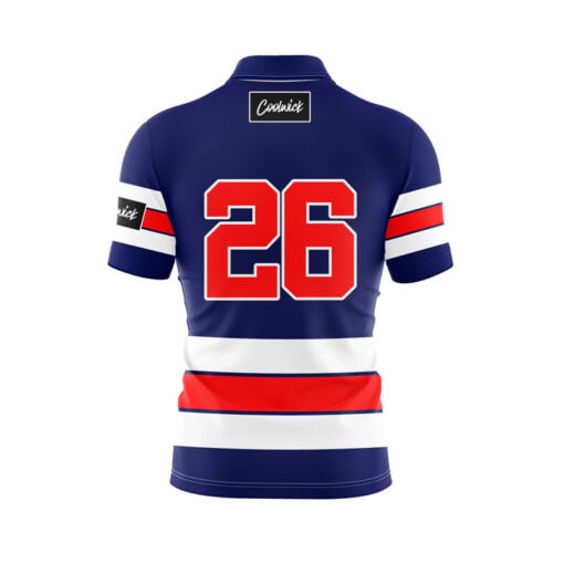 USA Sweater Fast Track CoolWick Bowling Jersey - Image 2