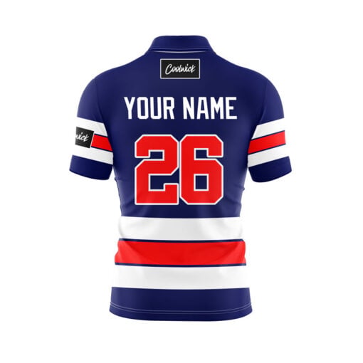 USA Sweater Fast Track CoolWick Bowling Jersey - Image 3