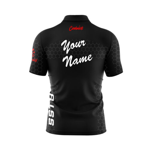 Dexter Power Frame Black BOA Fast Track CoolWick Bowling Jersey - Image 3