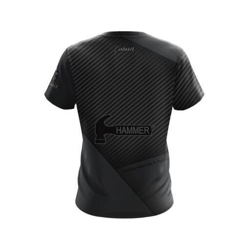 Hammer Power Diesel Black Night CoolWick Bowling Jersey - Image 2