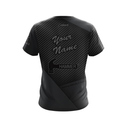 Hammer Power Diesel Black Night CoolWick Bowling Jersey - Image 3