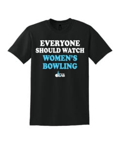 Diana Zavjalova Watch Women's Bowling Black CoolWick T-Shirt