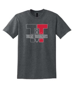 Alternative view of TT Thomas Tournaments 50/50 Bowling T-Shirt