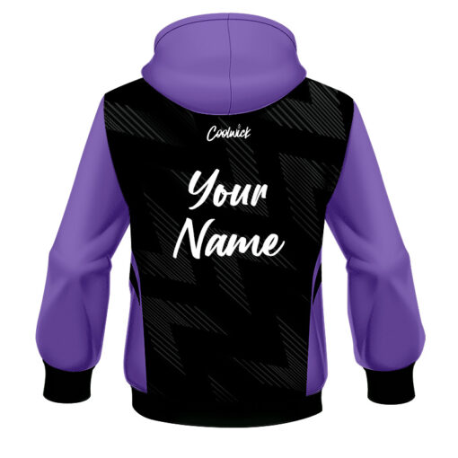 CoolWick Elite Ghostline Dusty Violet Hoodie - Image 2