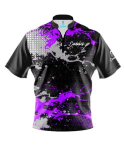 CoolWick Elite Purple Impact Sash Zip Jersey