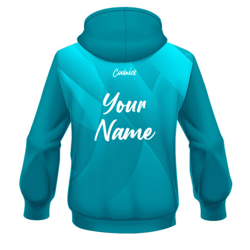 CoolWick Elite Vapor Teal Hoodie - Image 2