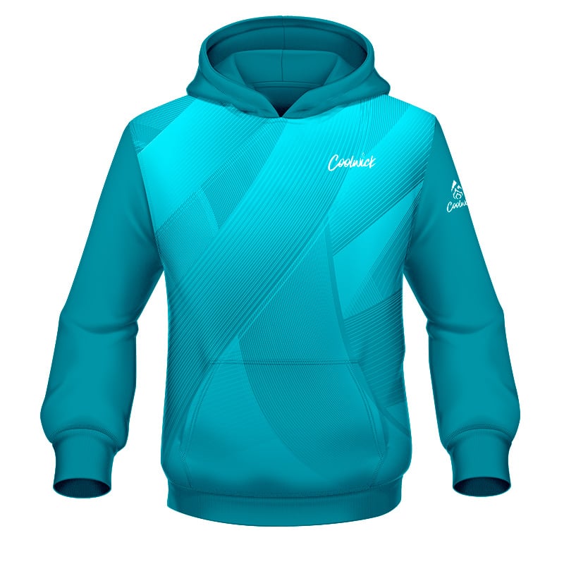 CoolWick Elite Vapor Teal Hoodie