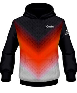 CoolWick Elite Orange Vortex Hoodie