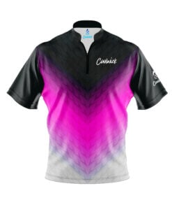 CoolWick Elite Pink Vortex Sash Zip Jersey