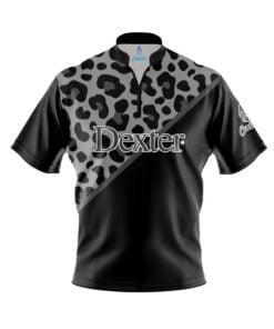 Dexter Pro BOA Black Grey Leopard Fast Track CoolWick Bowling Jersey