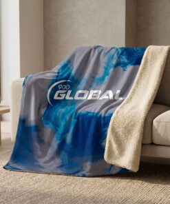 900 Global Vengeance Returns Sherpa Lined Throw Blanket