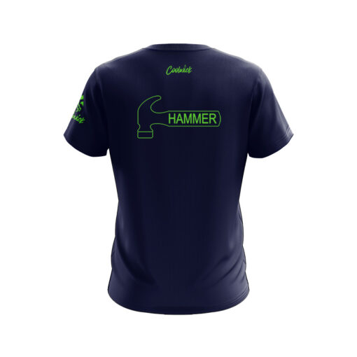 Hammer Deep Ocean Vibe CoolWick Bowling Jersey - Image 2