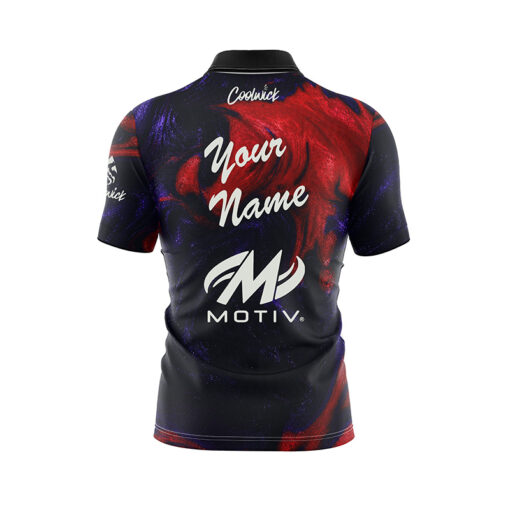 Motiv Sigma Tour Pearl Fast Track CoolWick Bowling Jersey - Image 3