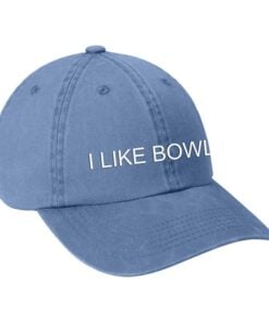 Alternative view of I LIKE BOWLING Bowling Dad Hat