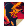 Roto Grip Wicked Gremlin Sherpa Lined Throw Blanket - Image 2