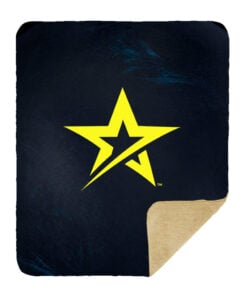 Alternative view of Roto Grip hyped UP! Sherpa Lined Throw Blanket
