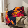 Roto Grip Wicked Gremlin Sherpa Lined Throw Blanket
