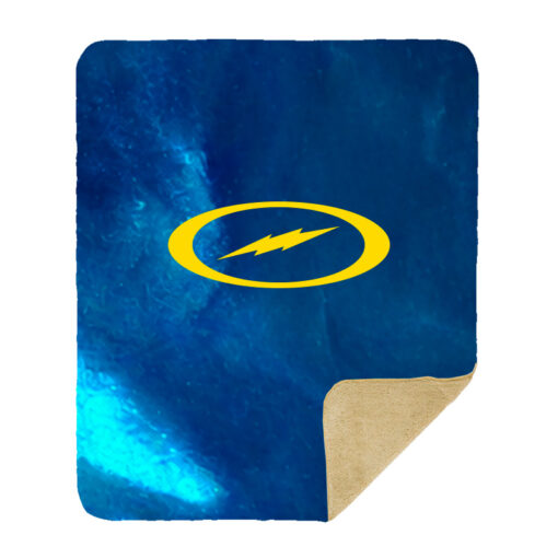 Storm IQ Tour Sapphire Sherpa Lined Throw Blanket - Image 2