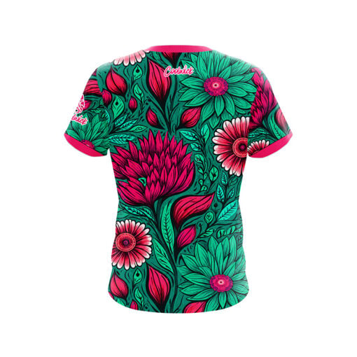 Bloom Rush CoolWick Bowling Jersey - Image 2