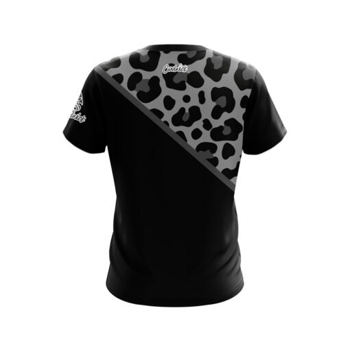 Dexter Pro BOA Black Grey Leopard CoolWick Bowling Jersey - Image 2