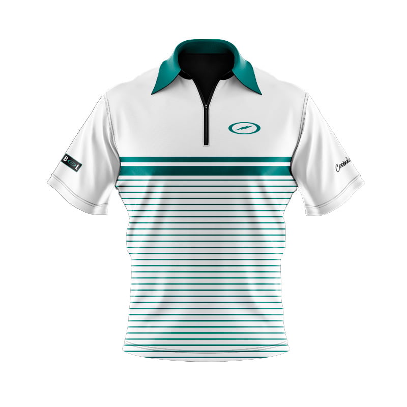 Storm Black Label Classic Teal CoolWick Bowling Jersey