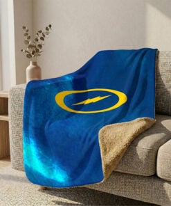 Storm IQ Tour Sapphire Sherpa Lined Throw Blanket