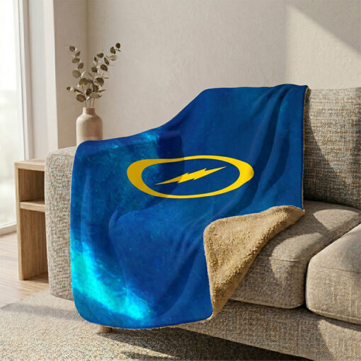 Storm IQ Tour Sapphire Sherpa Lined Throw Blanket