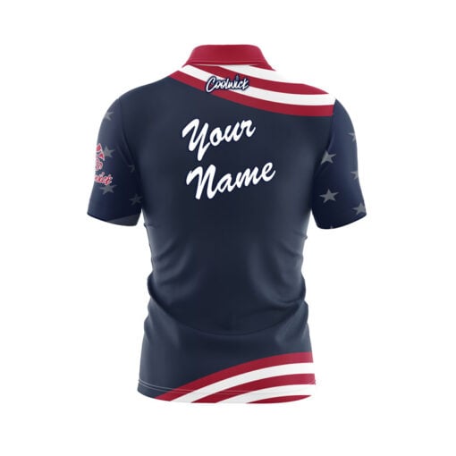 USA 250 Fast Track CoolWick Bowling Jersey - Image 3