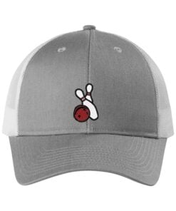 Low-Profile Snapback Trucker Bowling Hat