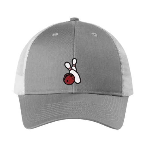 Low-Profile Snapback Trucker Bowling Hat