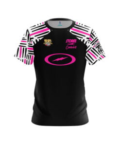 Storm Josie Barnes Pink Black Hash CoolWick Bowling Jersey