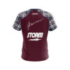 Storm Josie Barnes Plaid Attack CoolWick Bowling Jersey - Image 2