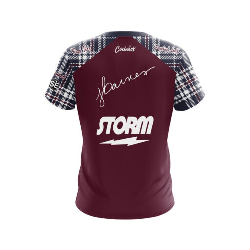 Storm Josie Barnes Plaid Attack CoolWick Bowling Jersey - Image 2