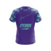 Storm Josie Barnes Purple Geo CoolWick Bowling Jersey - Image 2
