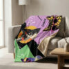 CoolWick Kitten Sherpa Lined Throw Blanket