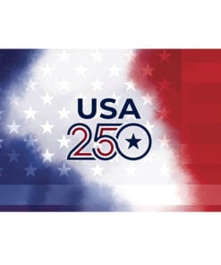 USA 250 Stars and Stripes Bowling Towel
