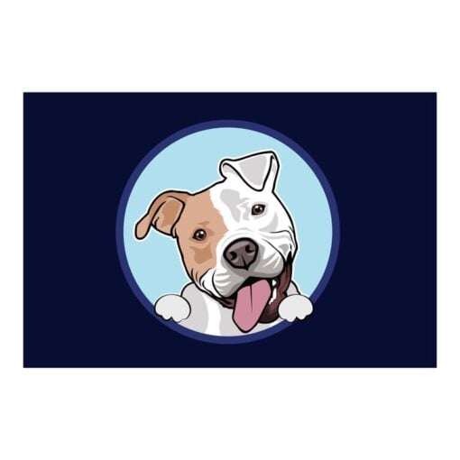 Plain Pittie Bowling Towel