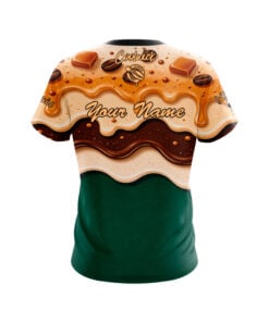 Alternative view of 12Bagger Caramel and Coffee CoolWick Bowling Jersey